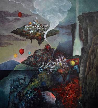 Print of Surrealism Fantasy Paintings by Vasco Kirov