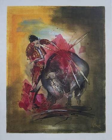 Print of Expressionism Sport Paintings by Vasco Kirov