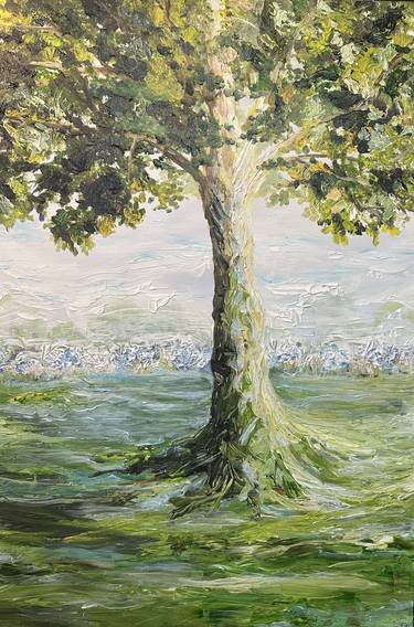 Original Impressionism Nature Paintings by Nicole Pasuko