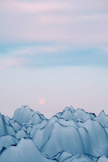 Saatchi Art Artist Journey Gong; Photography, “Cold Moon - Limited Edition 2 of 10” #art