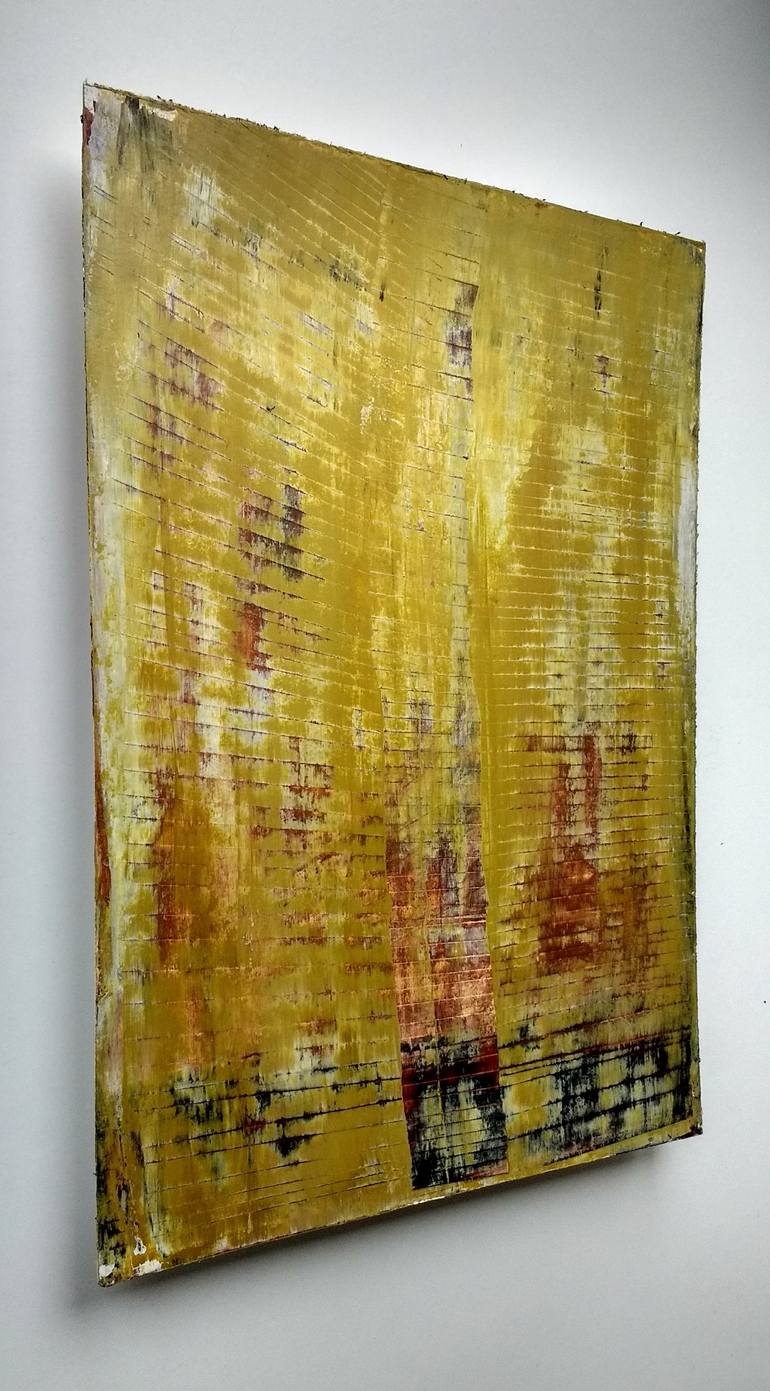 Original Abstract Expressionism Abstract Painting by louise smith