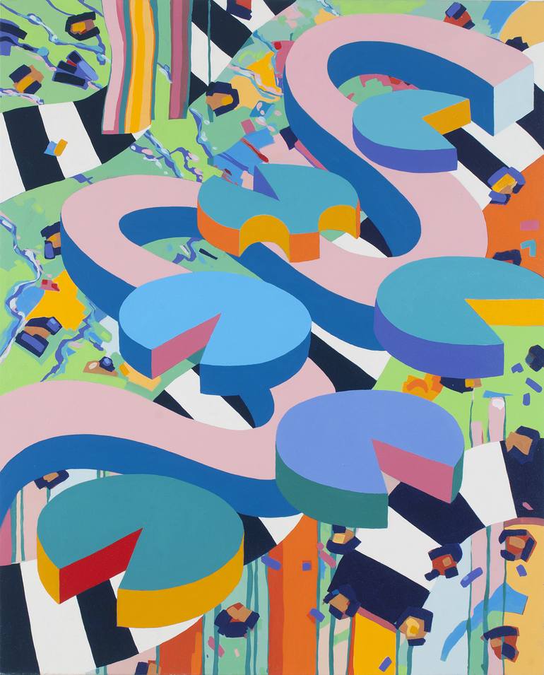Print of Abstract Paintings by Paul Tracey
