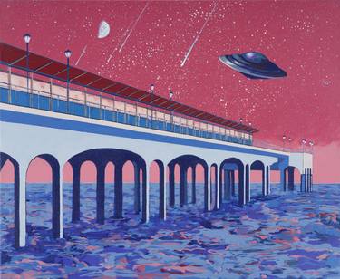Print of Outer Space Paintings by Paul Tracey