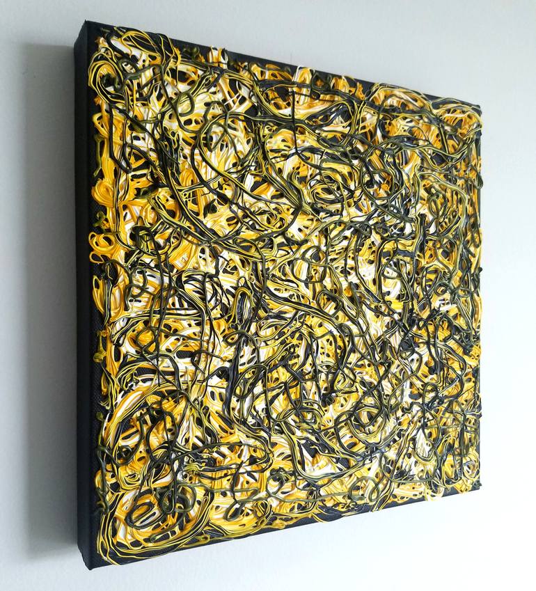 Original Conceptual Abstract Painting by Paulo Flatau