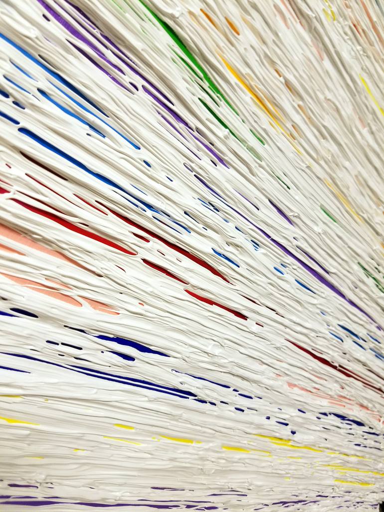 Original Abstract Expressionism Abstract Painting by Paulo Flatau