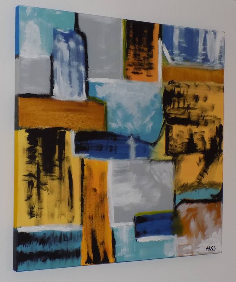 Original Modern Abstract Painting by Antoine ROQUES