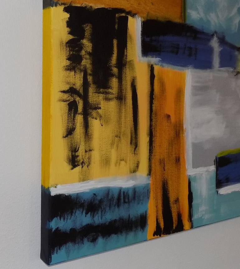 Original Modern Abstract Painting by Antoine ROQUES