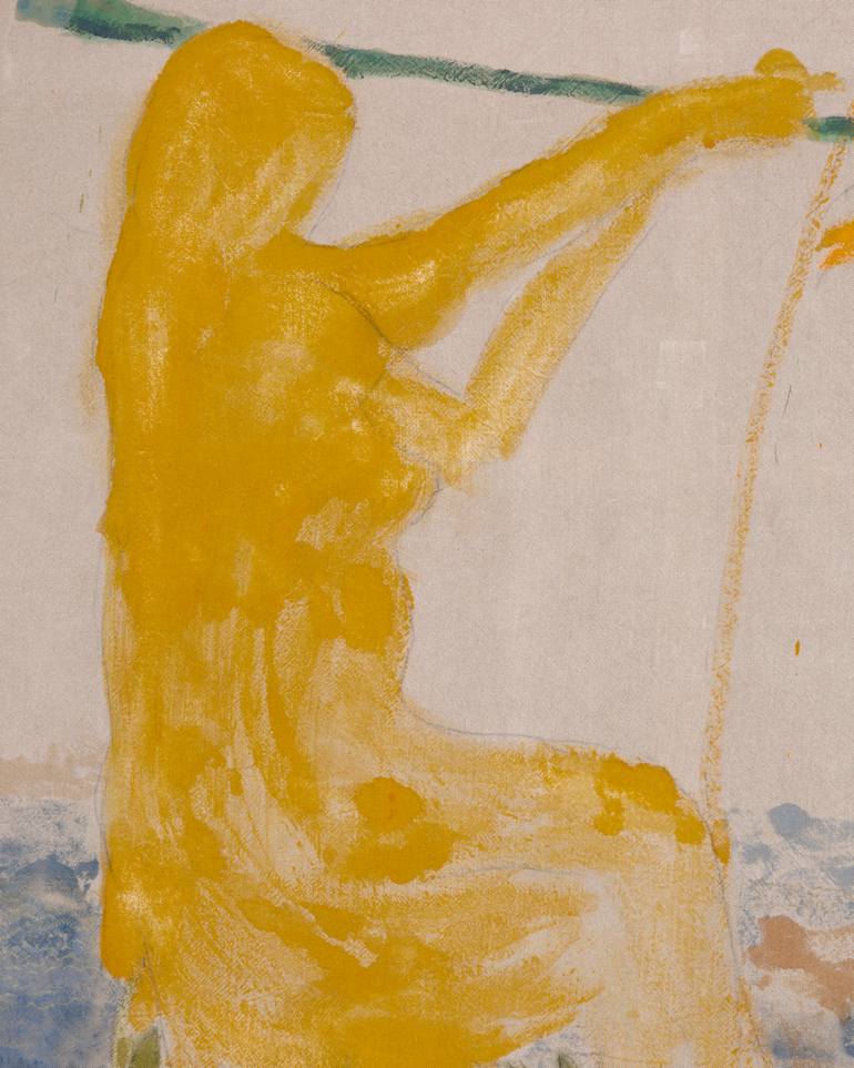 Original Figurative Abstract Painting by Vanessa Balbach Clarke
