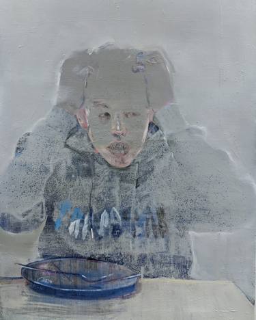 Original Expressionism People Paintings by Christos Tsimaris