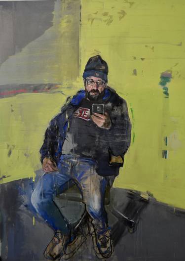 Original Figurative Portrait Paintings by Christos Tsimaris