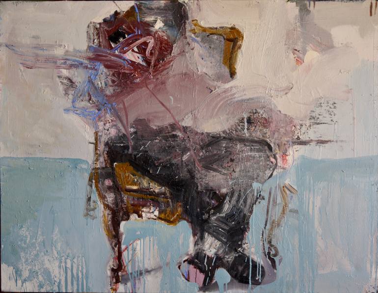 Original Figurative People Painting by Christos Tsimaris