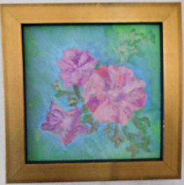 Original Impressionism Floral Paintings by cynthia uden