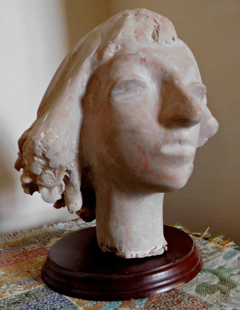 Original Figurative People Sculpture by cynthia uden