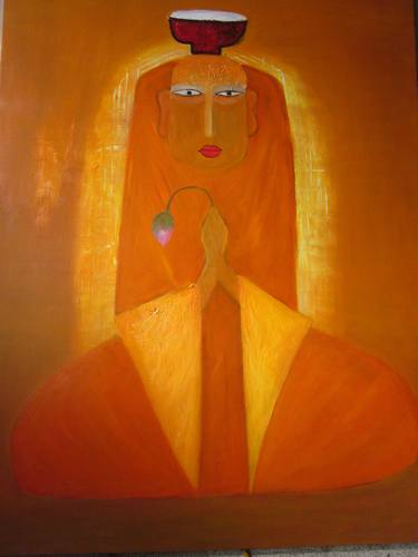 Print of Expressionism Religion Paintings by Hai Linh Le