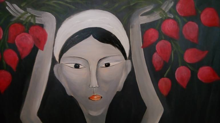 Original Women Painting by Hai Linh Le