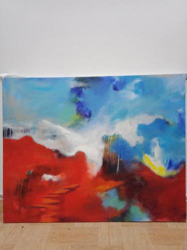 Print of Abstract Paintings by Hai Linh Le