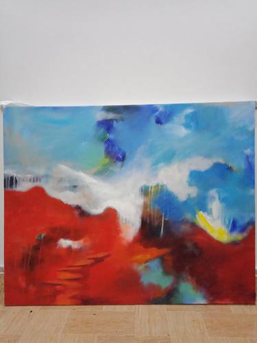 Print of Abstract Expressionism Abstract Paintings by Hai Linh Le