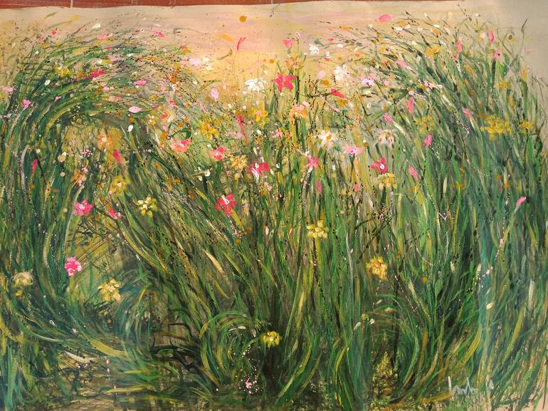 Original Expressionism Nature Paintings by Hai Linh Le