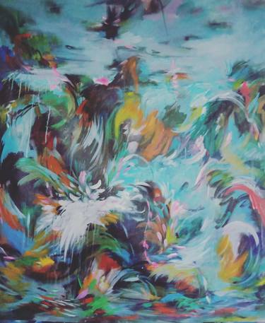 Print of Abstract Expressionism Landscape Paintings by Hai Linh Le