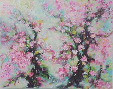 Saatchi Art Artist Hai Linh Le; Paintings, “Bloom in spring” #art
