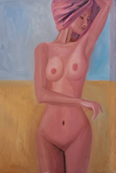 Original Realism Nude Paintings by Evgeni Nedev
