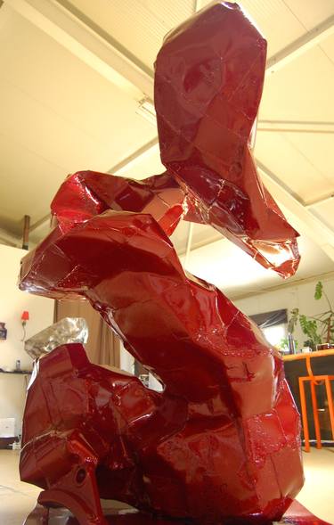 Original Abstract Sculpture by Veronique Marmet