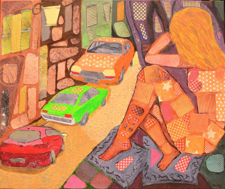 Print of Figurative Women Paintings by Colin Ostler