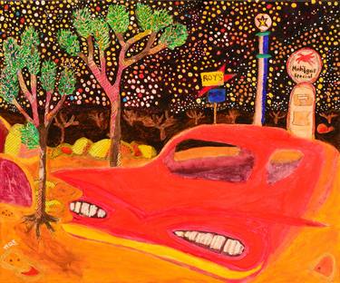 Print of Expressionism Automobile Paintings by Colin Ostler