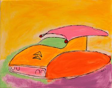 Print of Expressionism Automobile Paintings by Colin Ostler