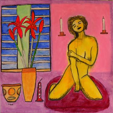 Original Expressionism Women Paintings by Colin Ostler