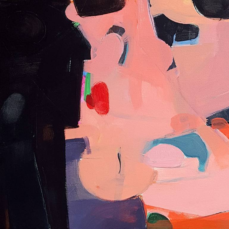 Original Conceptual Abstract Painting by Arthur Horsharik
