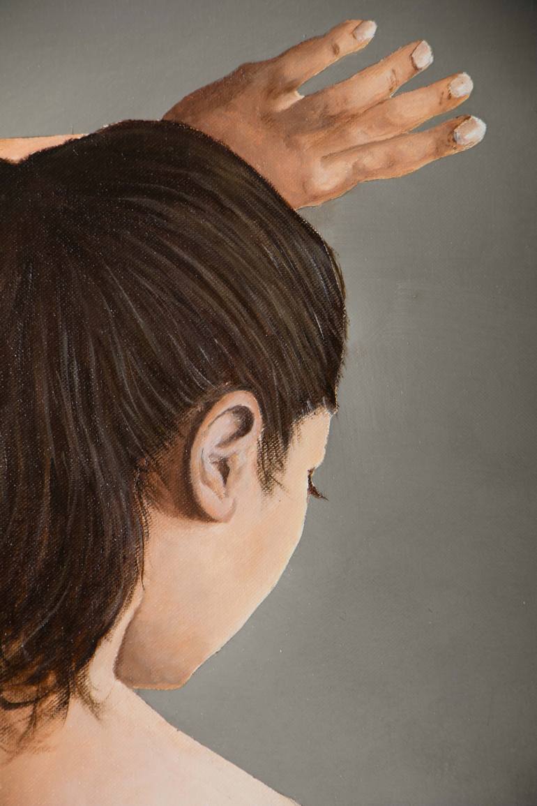 Original Figurative Nude Painting by Bert Verbeek