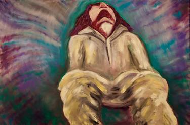 Original Expressionism Love Painting by Margie Gilbert