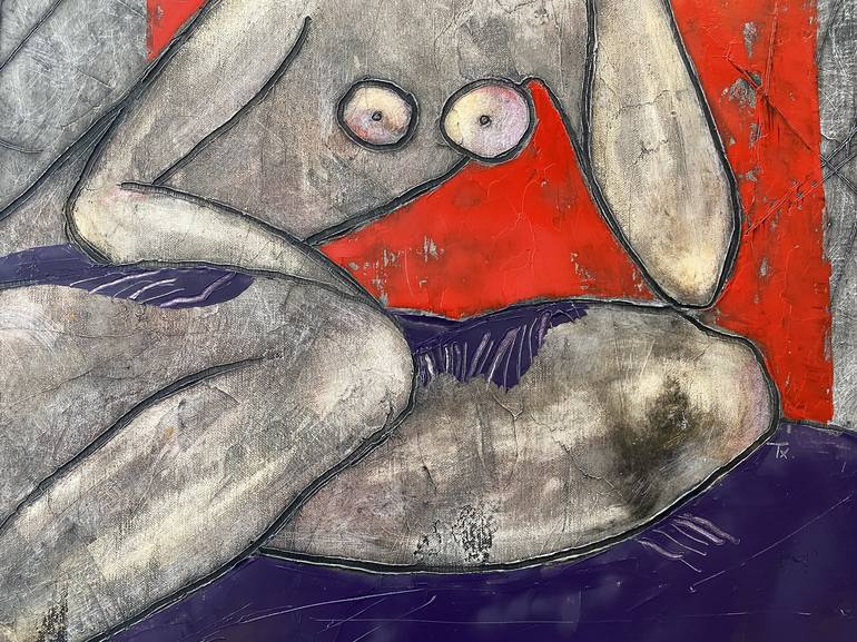 Original Erotic Painting by Tatiana Harizanova