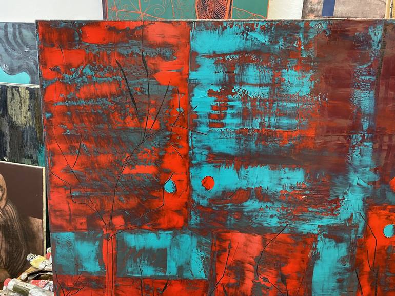 Original Abstract Painting by Tatiana Harizanova