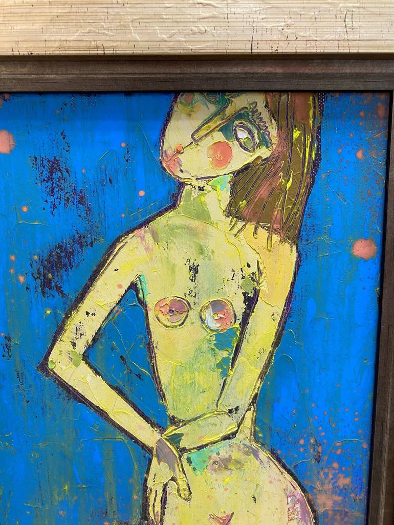 Original Figurative Nude Painting by Tatiana Harizanova