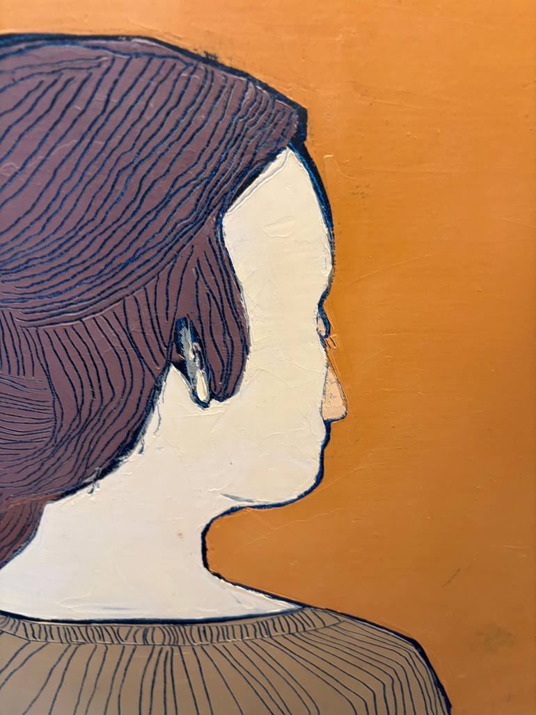 Original Figurative Portrait Painting by Tatiana Harizanova
