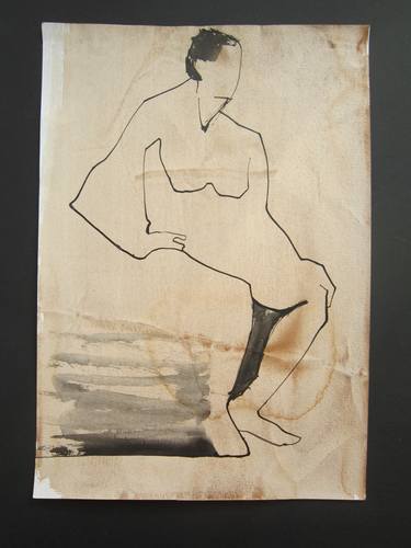 Print of Figurative Body Drawings by Margarita Sergeeva
