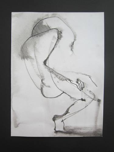 Print of Expressionism Body Drawings by Margarita Sergeeva