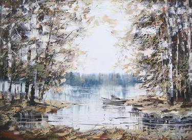 Original Impressionism Landscape Paintings by Lara Vald
