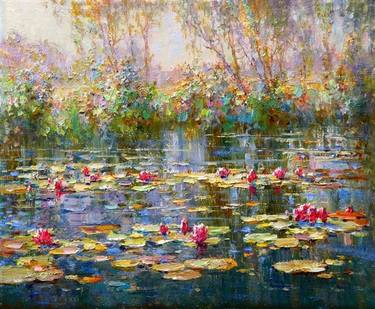 Original Impressionism Landscape Paintings by Lara Vald