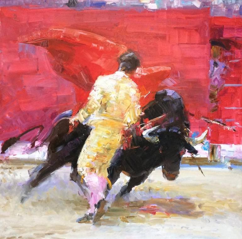 Original Impressionism Abstract Paintings by Lara Vald