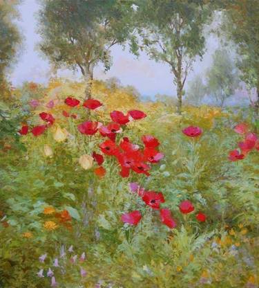 Original Impressionism Landscape Paintings by Lara Vald