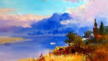 Original Impressionism Landscape Paintings by Lara Vald