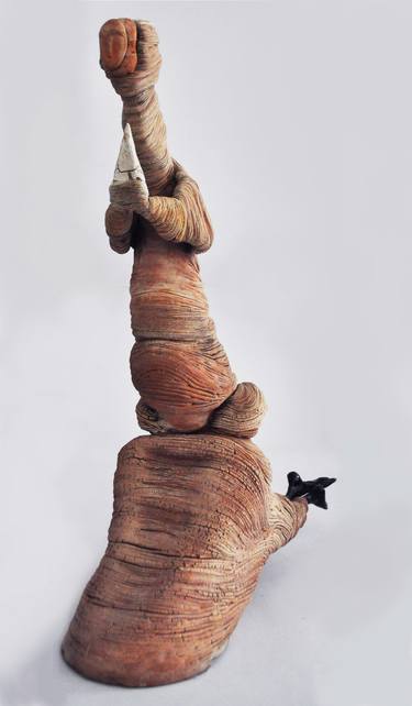 Original Modern Religious Sculpture by Andrei Alupoaie