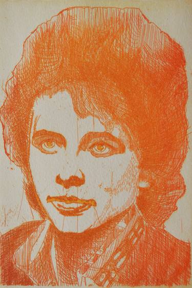 Print of Portrait Printmaking by Andrei Alupoaie