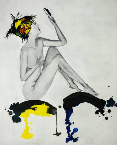 Print of Abstract Expressionism Body Paintings by Phani Kishan