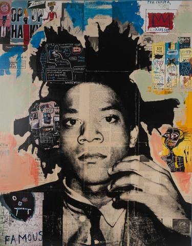Jean Michel Basquiat Pop Art Portrait thumb