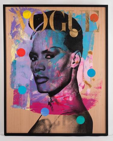 Grace Jones Pop Art Portrait thumb
