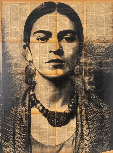 Frida Kahlo Pop Art Portrait thumb